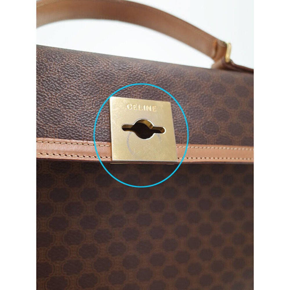 Celine Macadam Handbag 2way Shoulder Bag - Picture 5 of 9